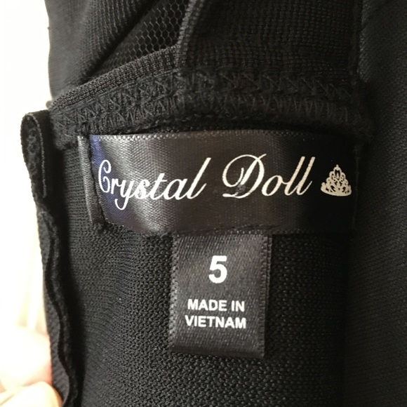 [Sz5] Beautiful gown in black and off-white - Picture 7 of 7